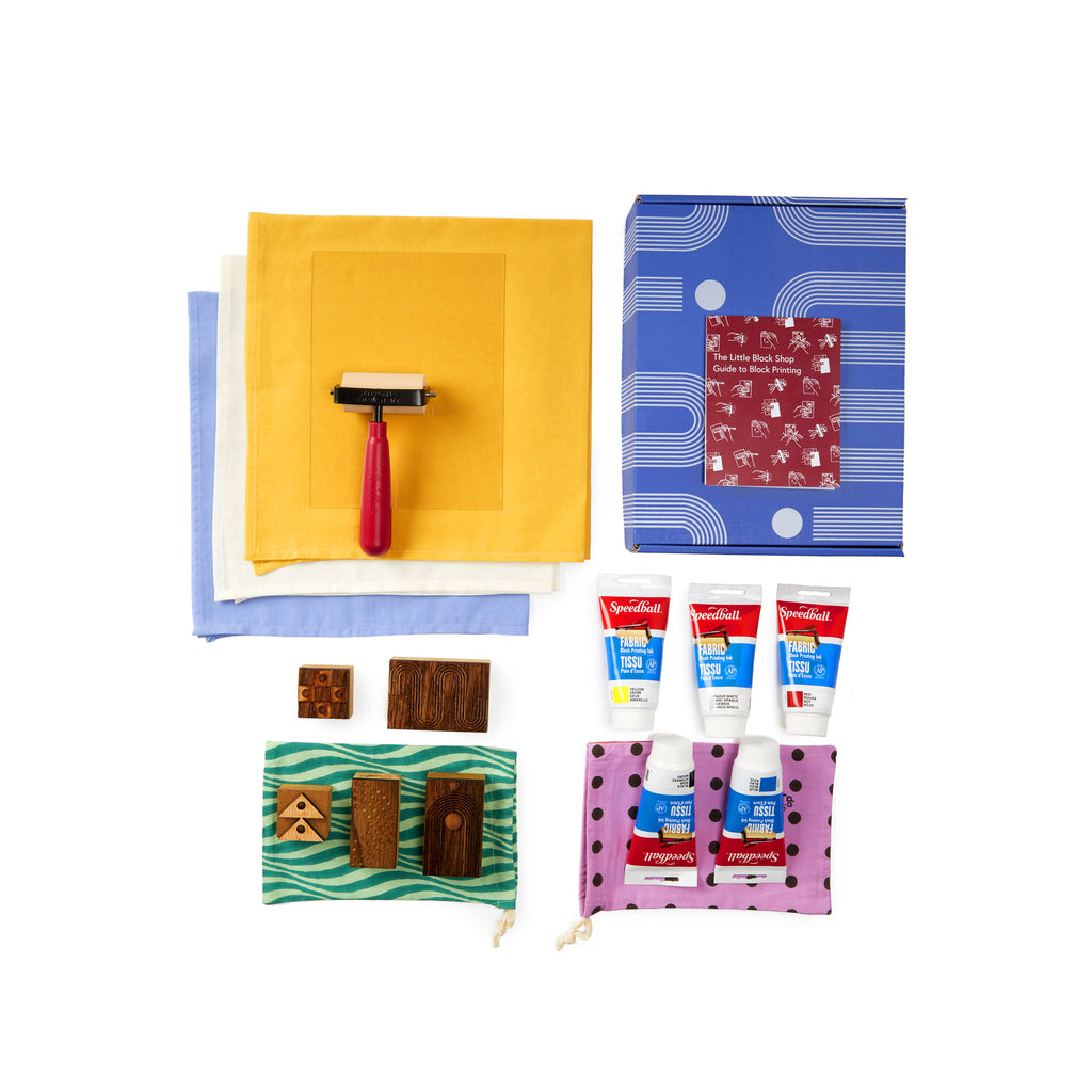 Bandana Block Printing Kit Block Shop
