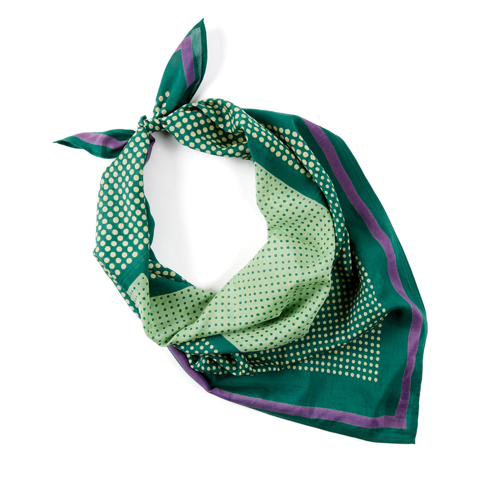 Bernadette | Square Scarf | Forest