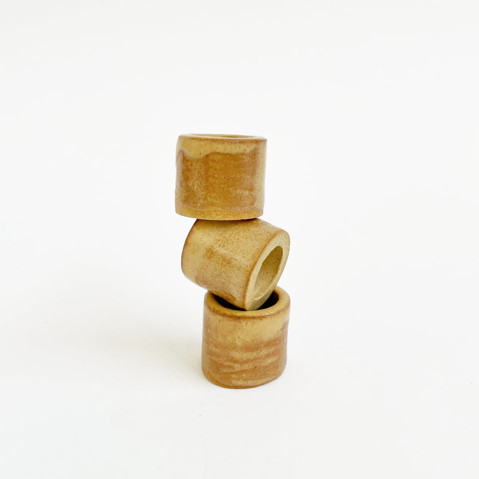 Ceramic Concho | Goldenrod: $7