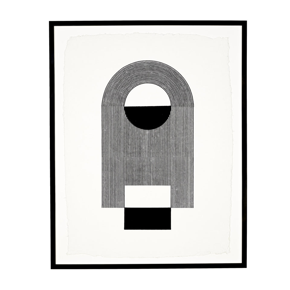 Cascade | Woodblock Print