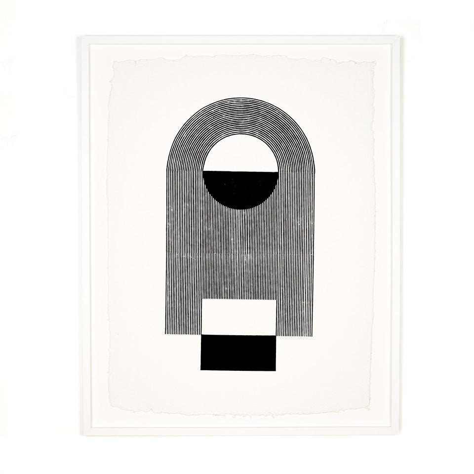 Cascade | Woodblock Print