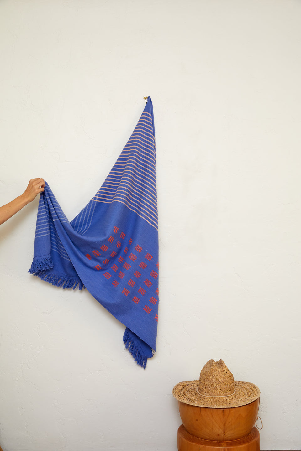 Bertie Blanket | Cobalt