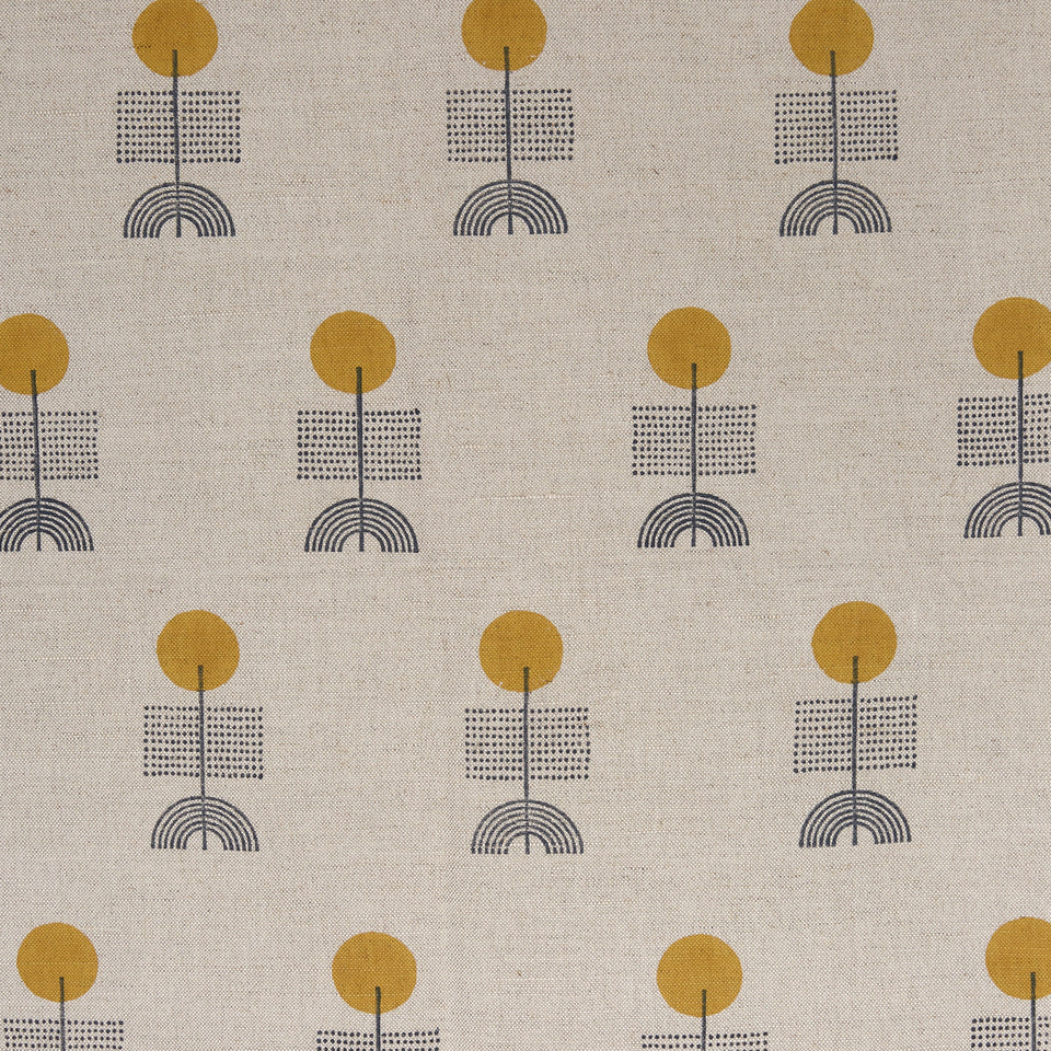 Mr. People Person Fabric Swatch | Flax