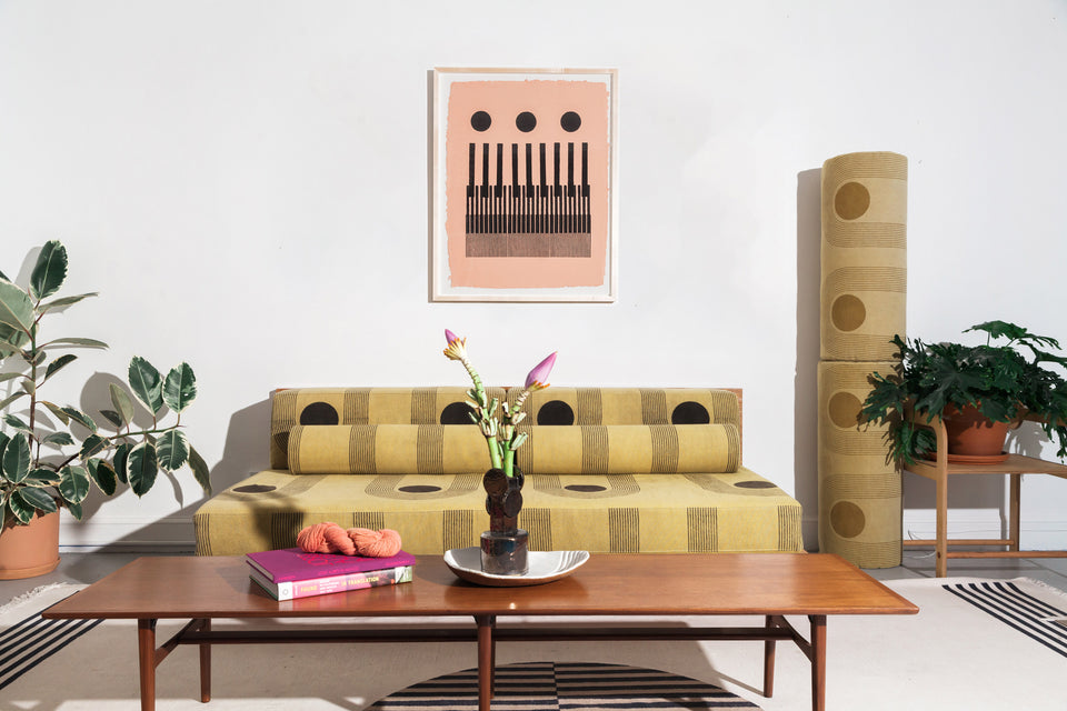 Piano | Woodblock Print