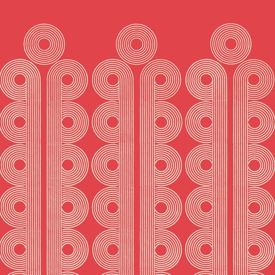 Poiret Wallpaper | Garnet