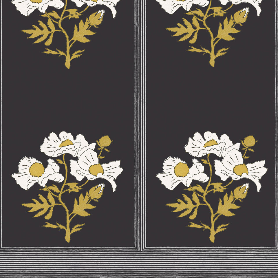 Poppies Wallpaper | Midnight