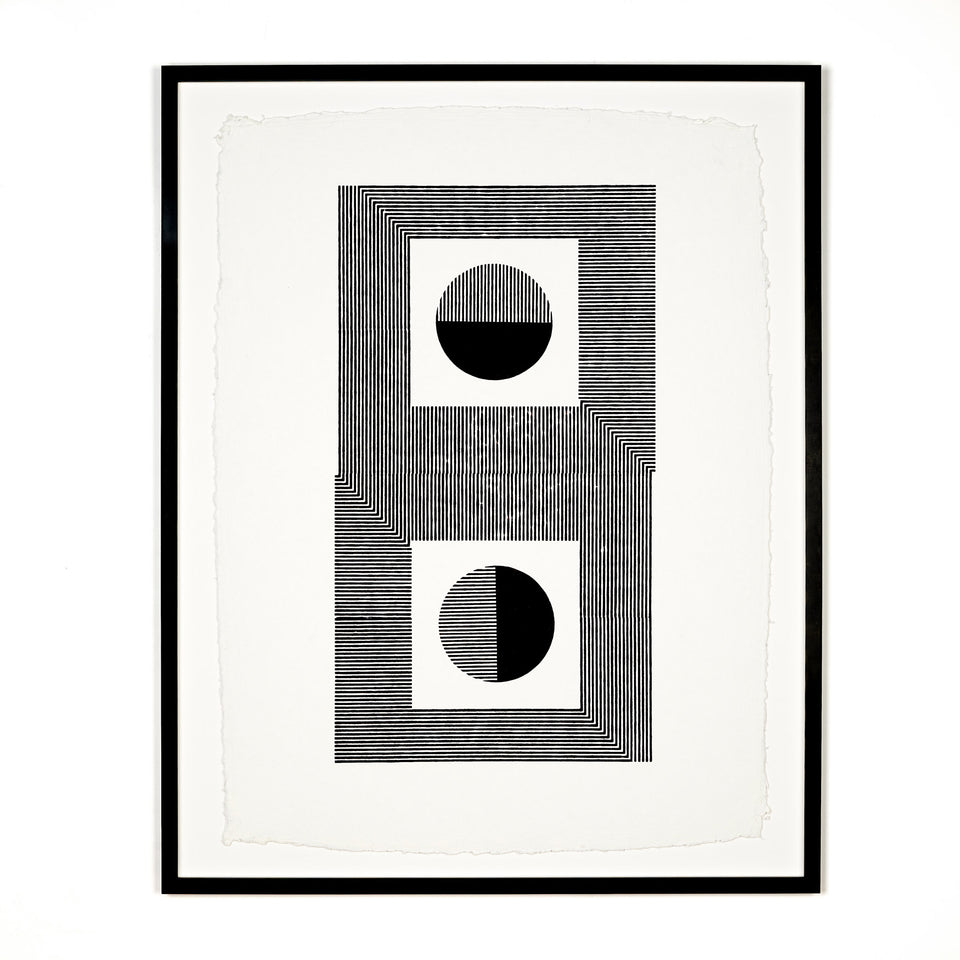 Pyrite | Woodblock Print