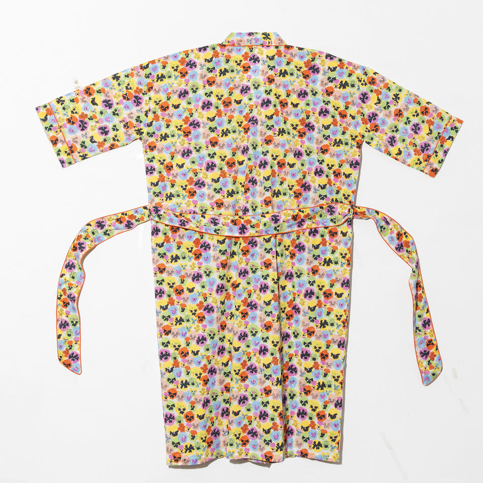 Pansies Robe | Warhol