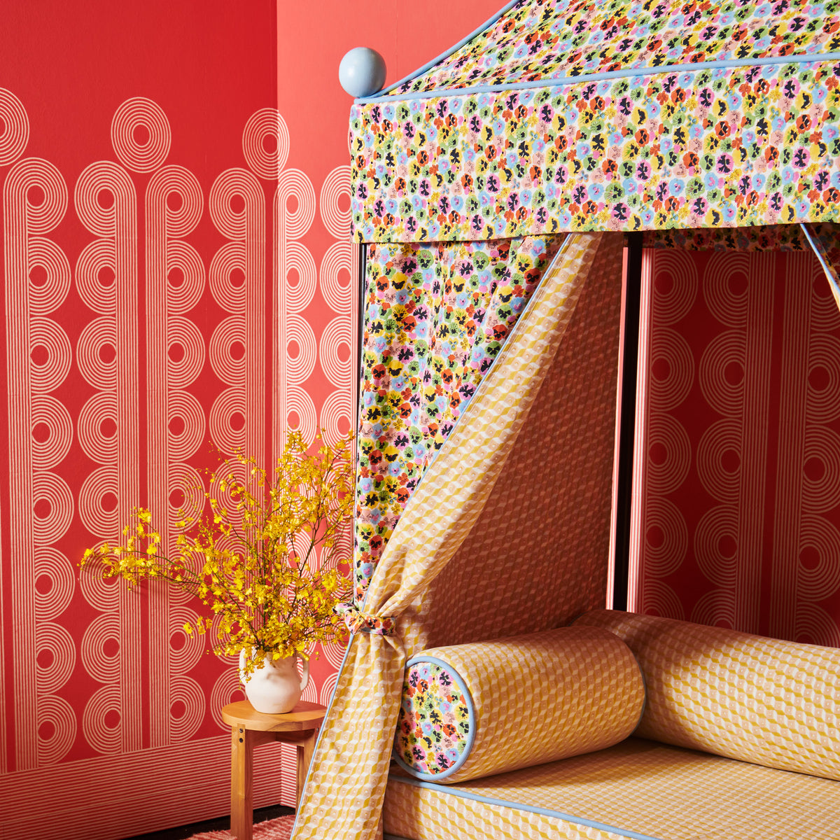 Poiret Wallpaper | Garnet