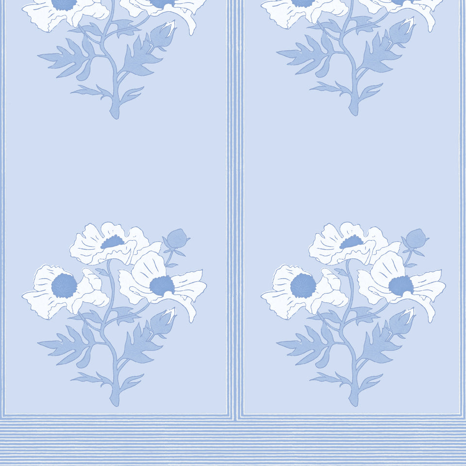 Poppies Wallpaper | Periwinkle