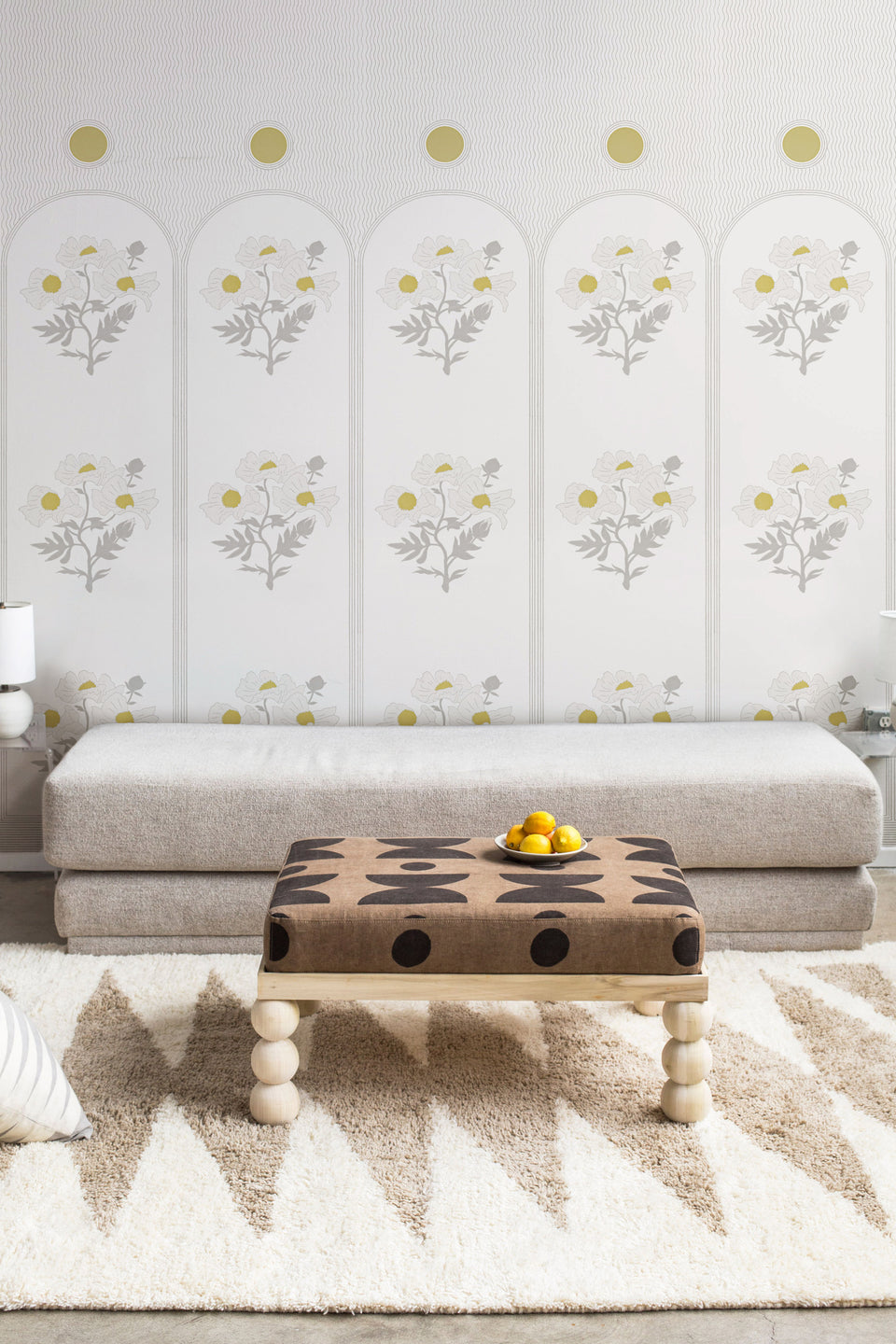 Poppies Wallpaper | Linen