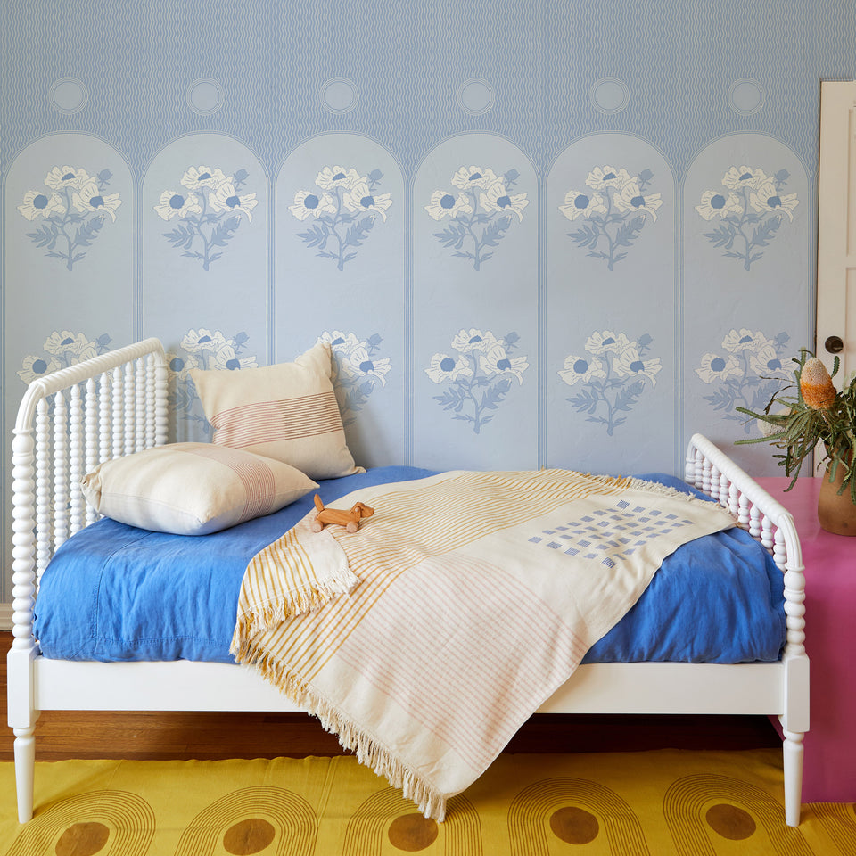 Poppies Wallpaper | Periwinkle
