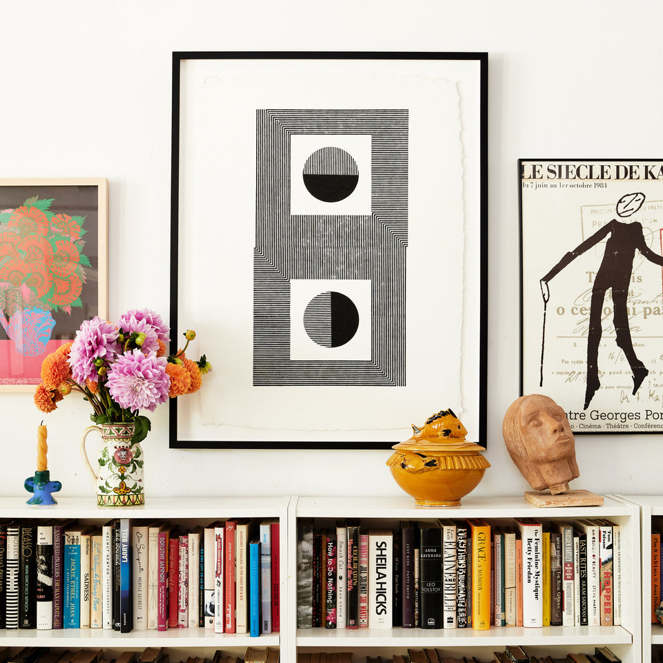 Pyrite | Woodblock Print