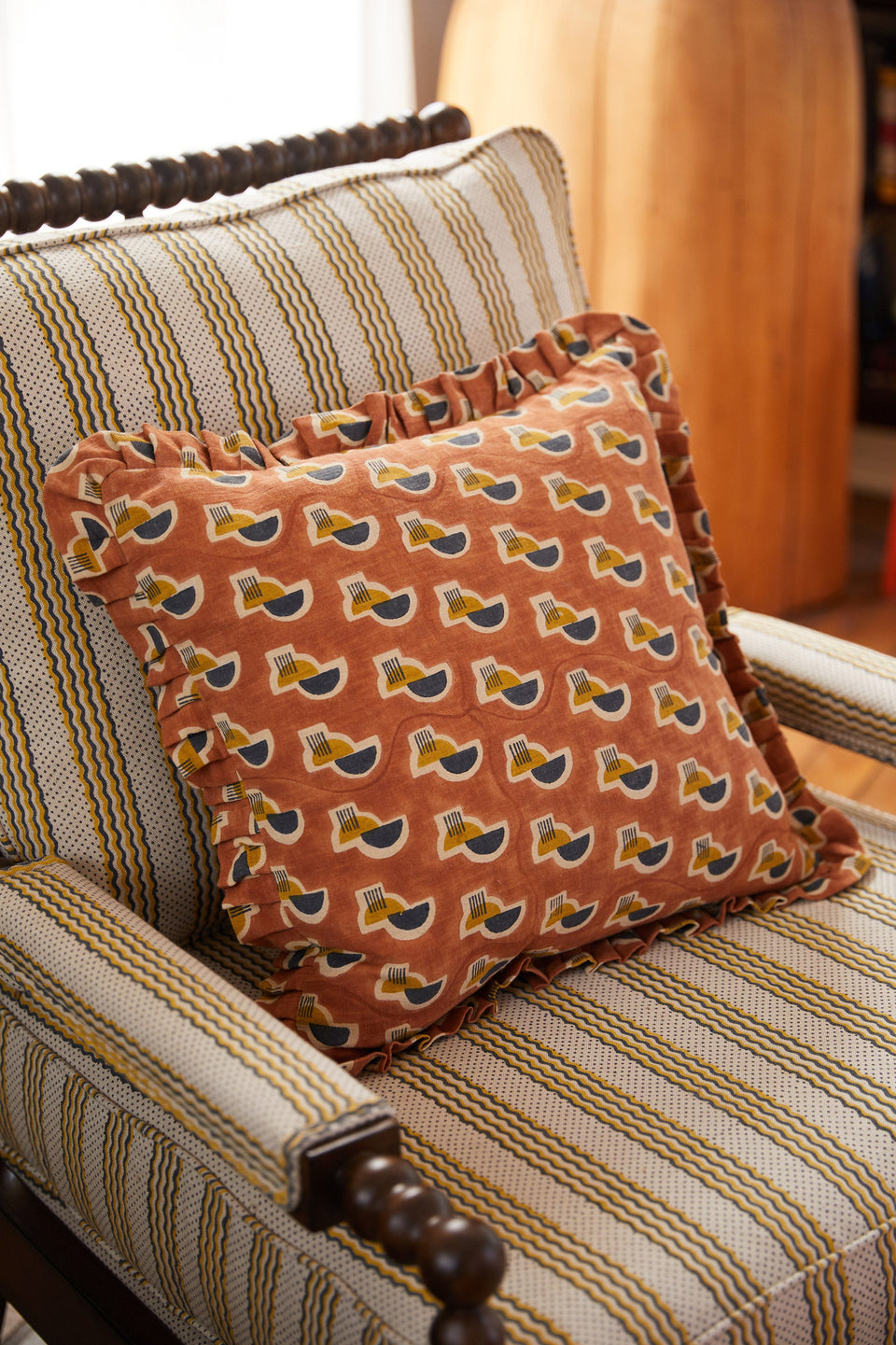 Raj Mandir Fabric Swatch | Adobe