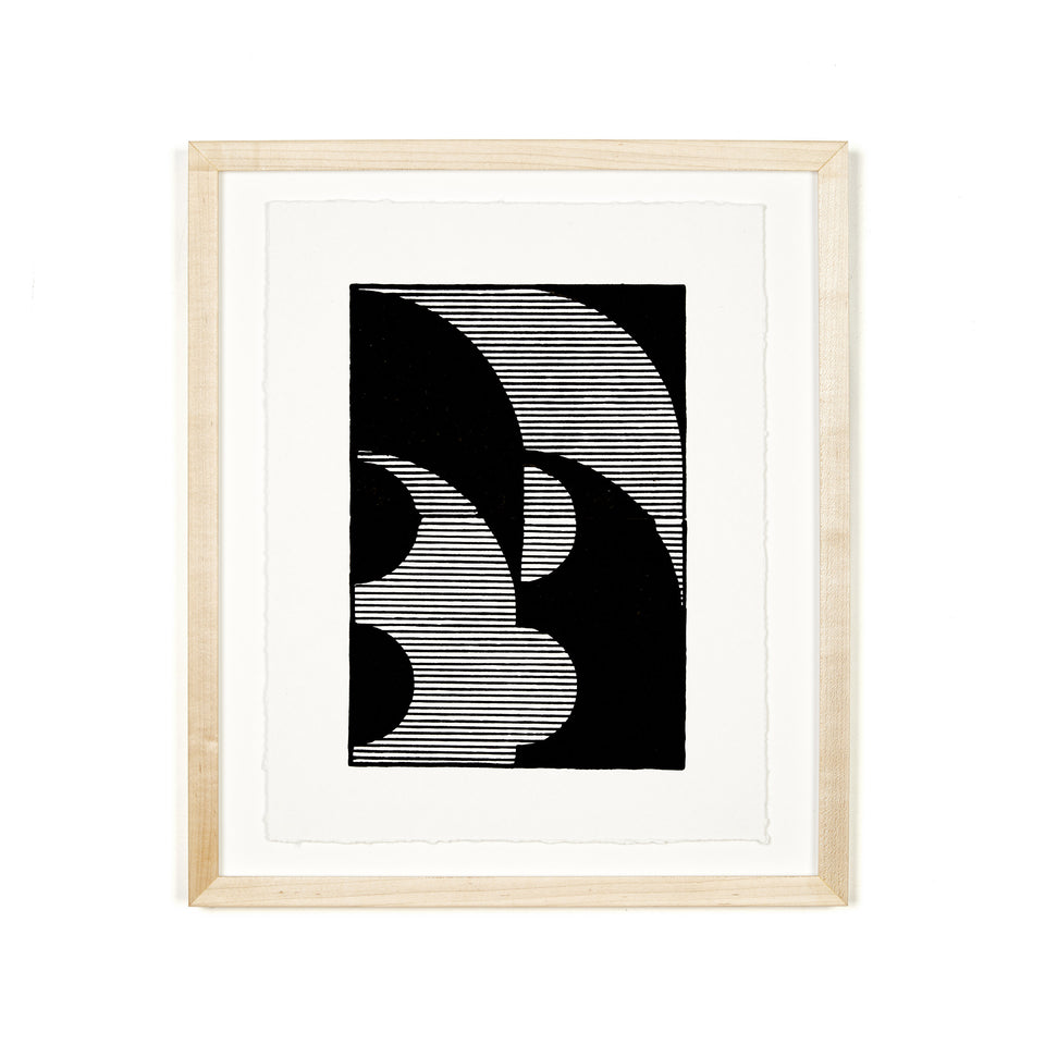 Scallop | Woodblock Print