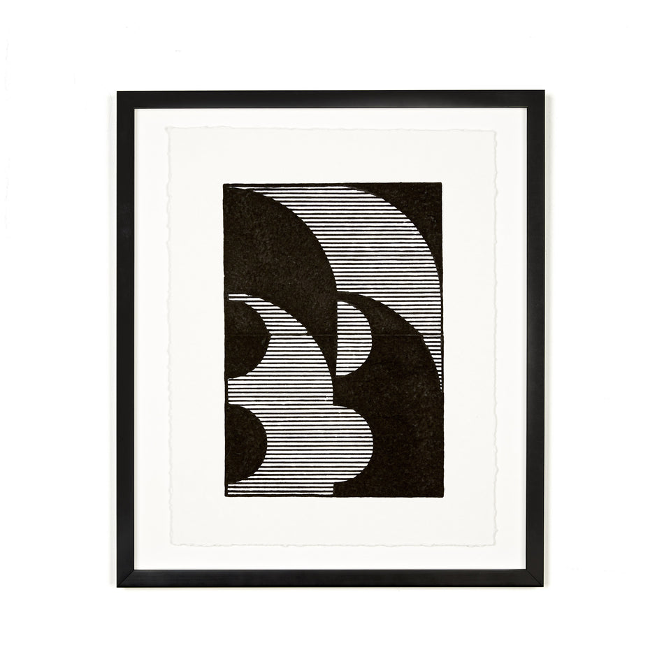 Scallop | Woodblock Print