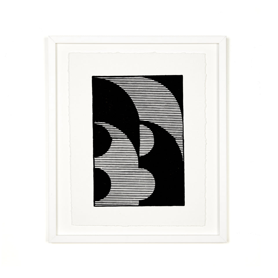 Scallop | Woodblock Print