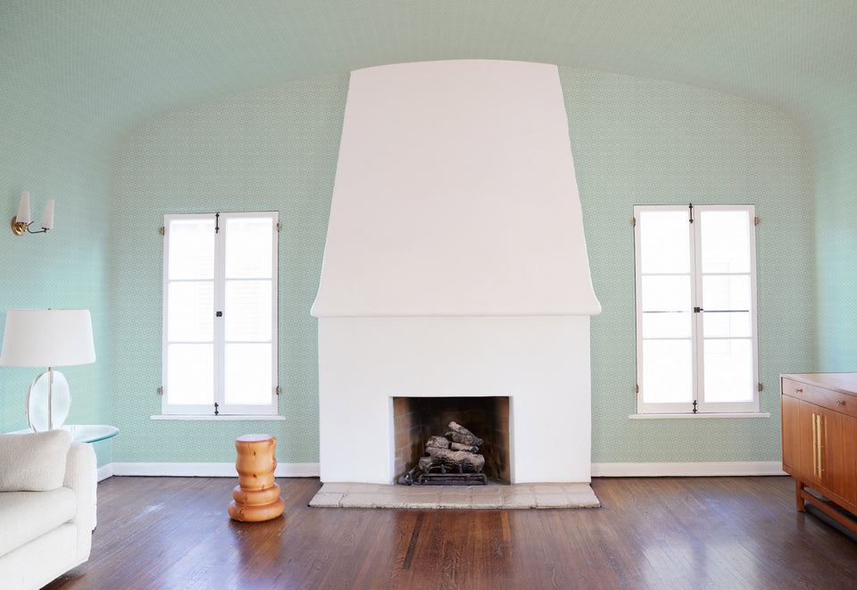 Sunburst Wallpaper | Sea Glass