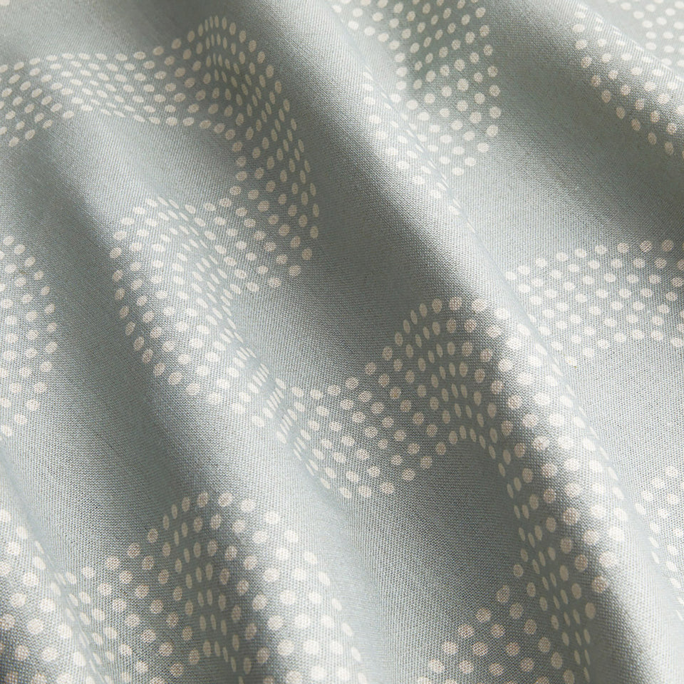 Squiggle Dot Fabric | Fog