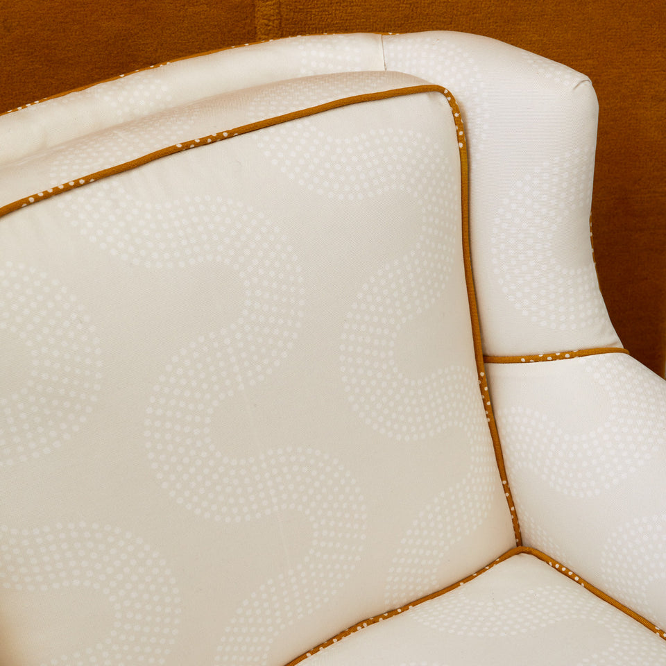 Squiggle Dot Fabric | Oat