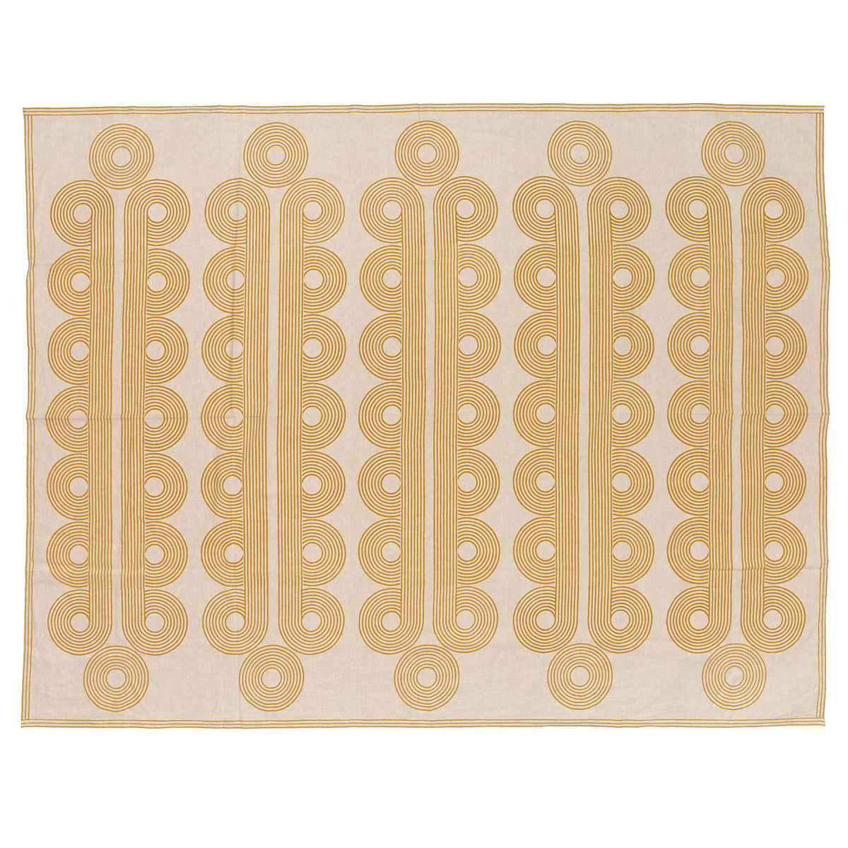 Poiret Tablecloth | Ochre
