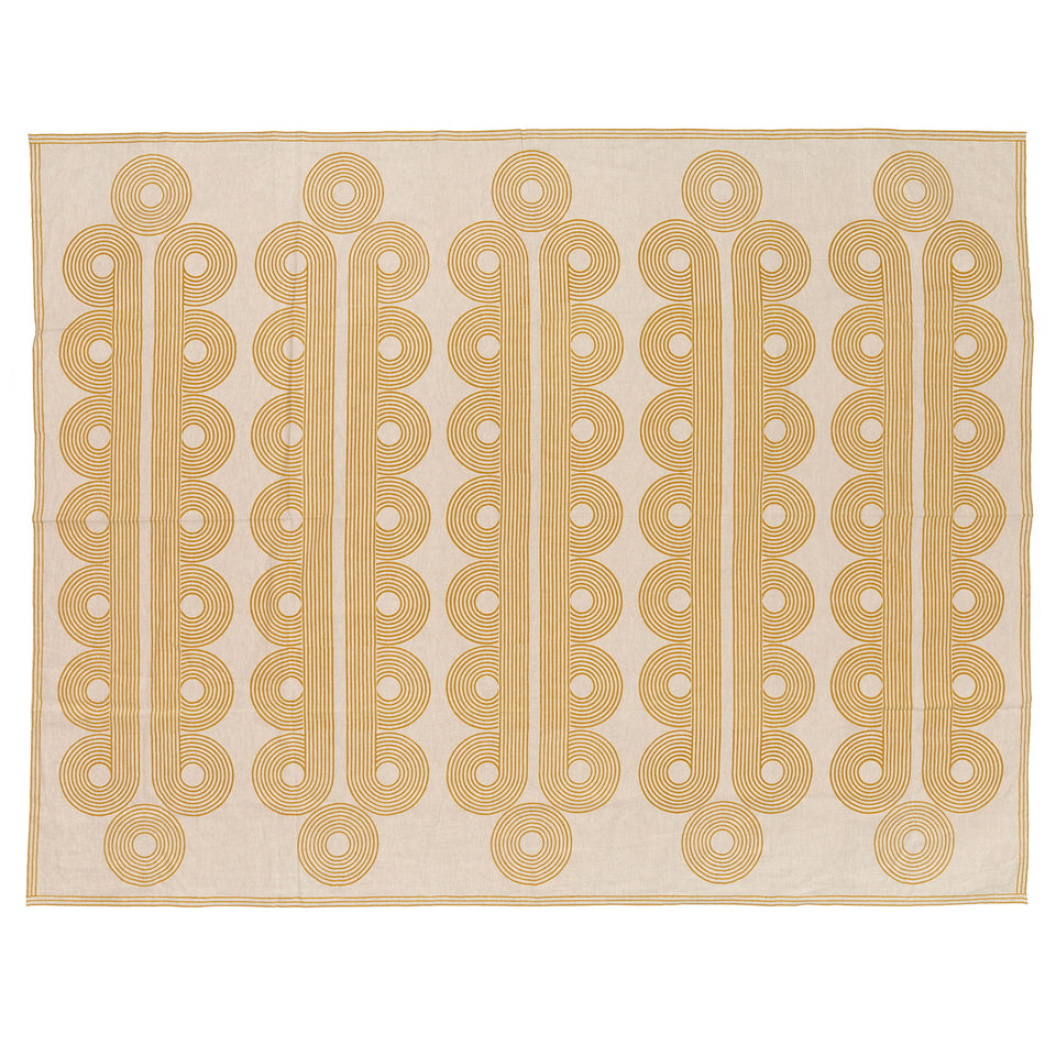 Poiret Tablecloth | Ochre