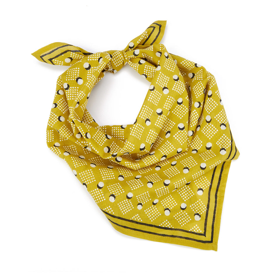 Domino Bandana | Ochre