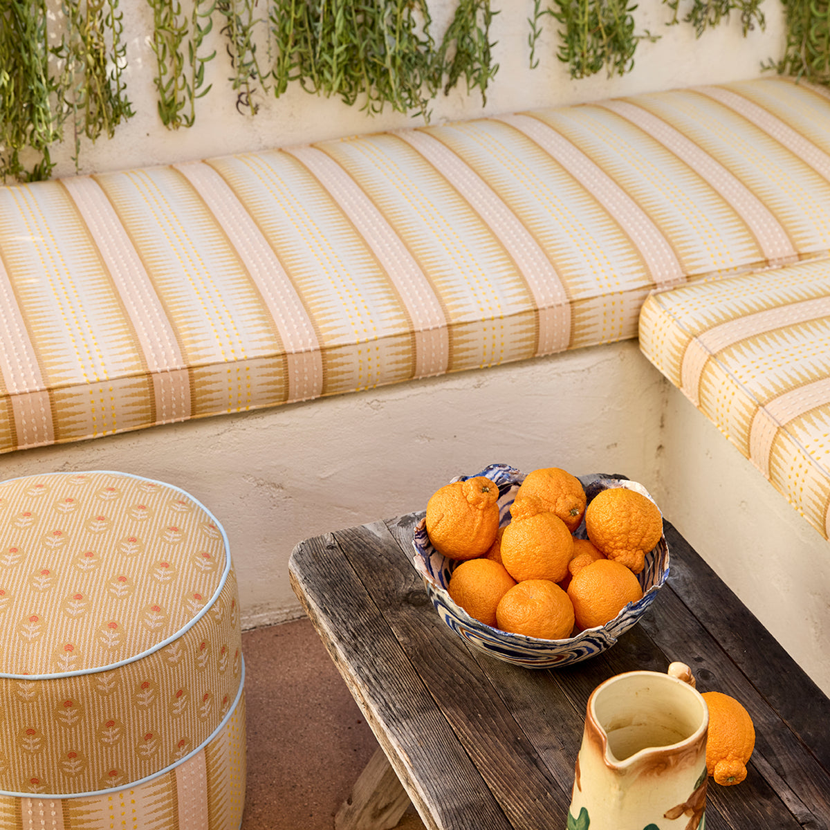 Backgammon Fabric Swatch | Honey