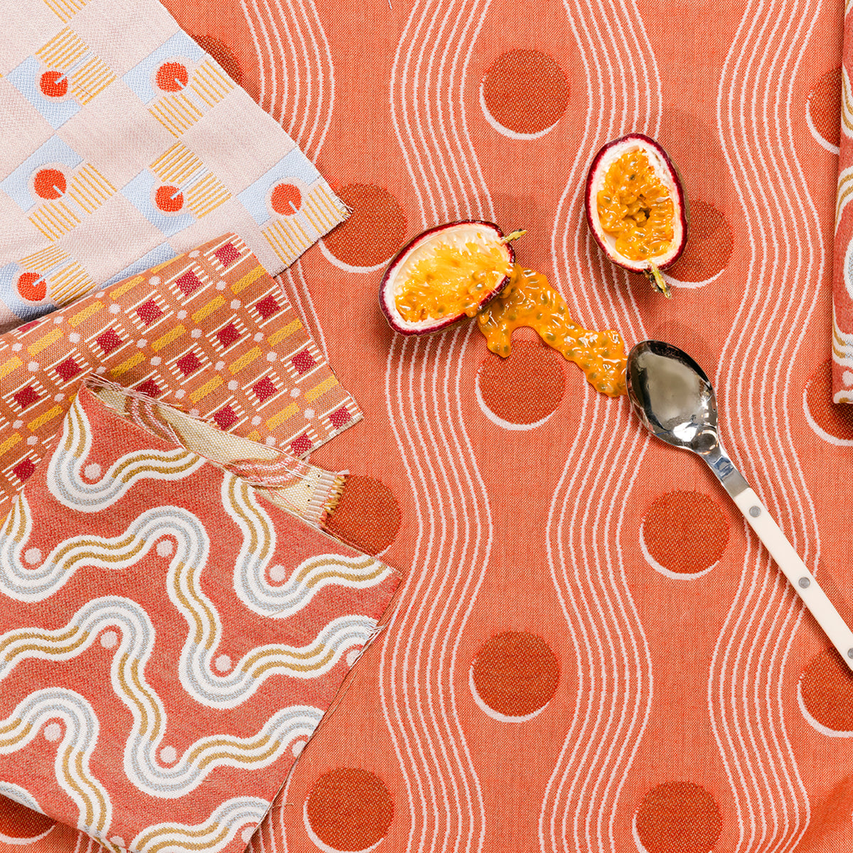 Agnes Fabric Swatch | Brick
