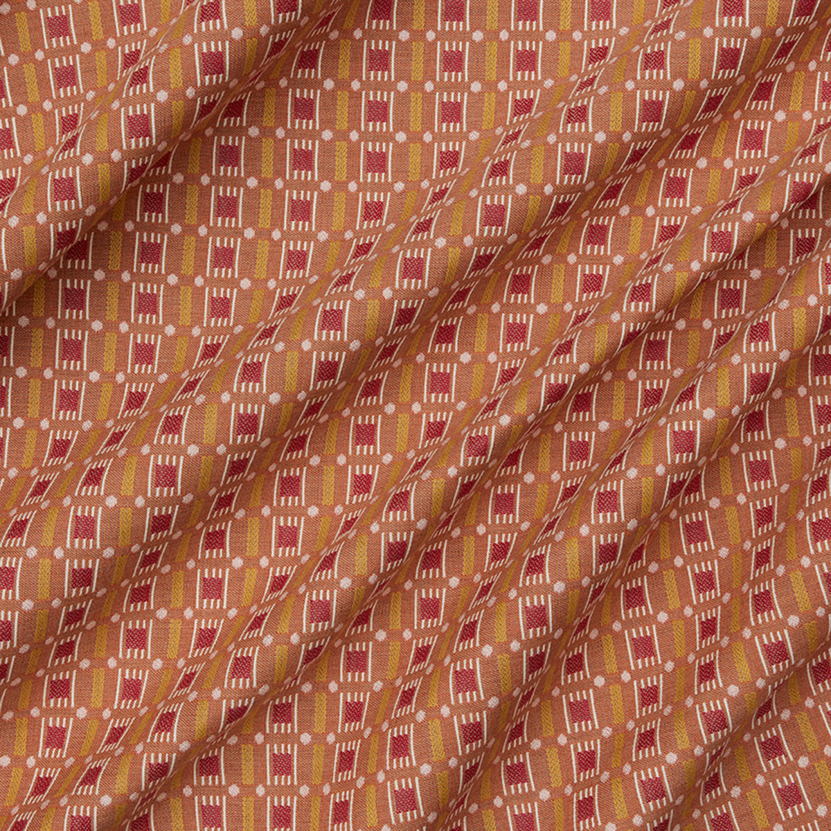 Agnes Fabric Swatch | Brick