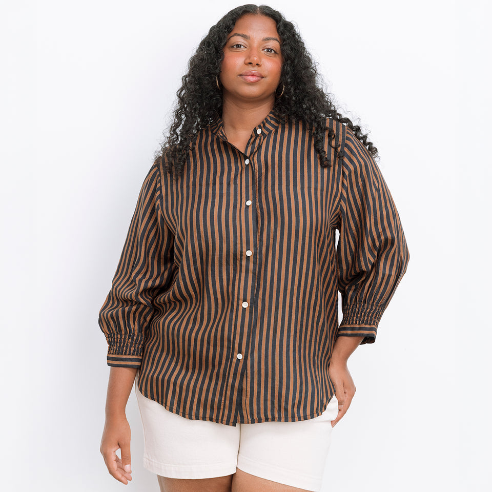 Alice Blouse | Tobacco