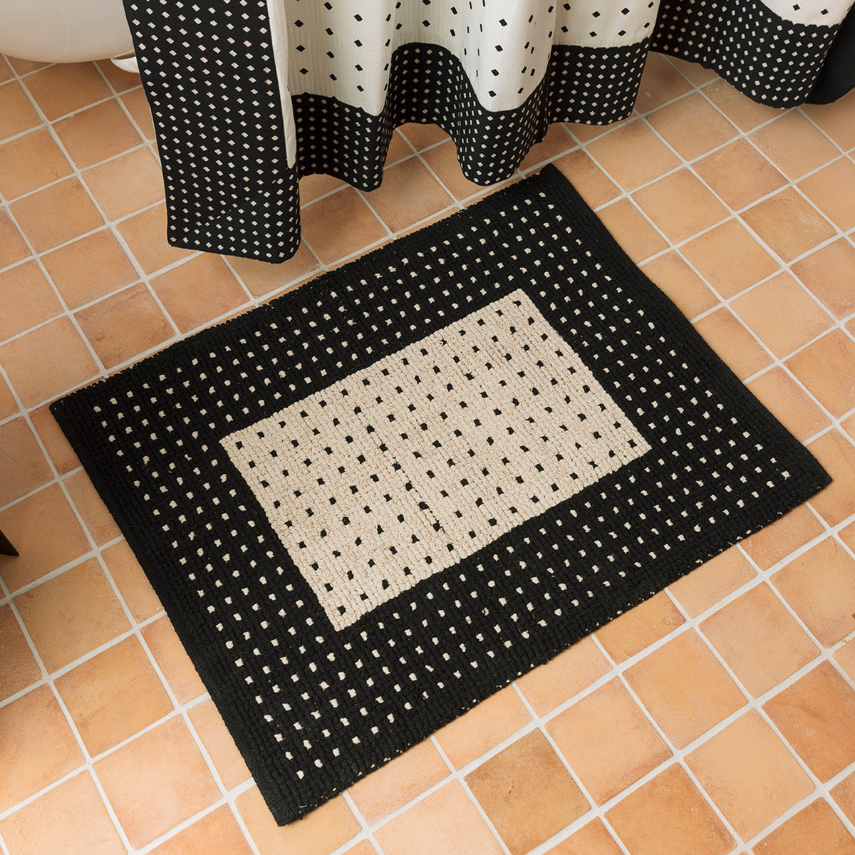 Diamond Shower Curtain