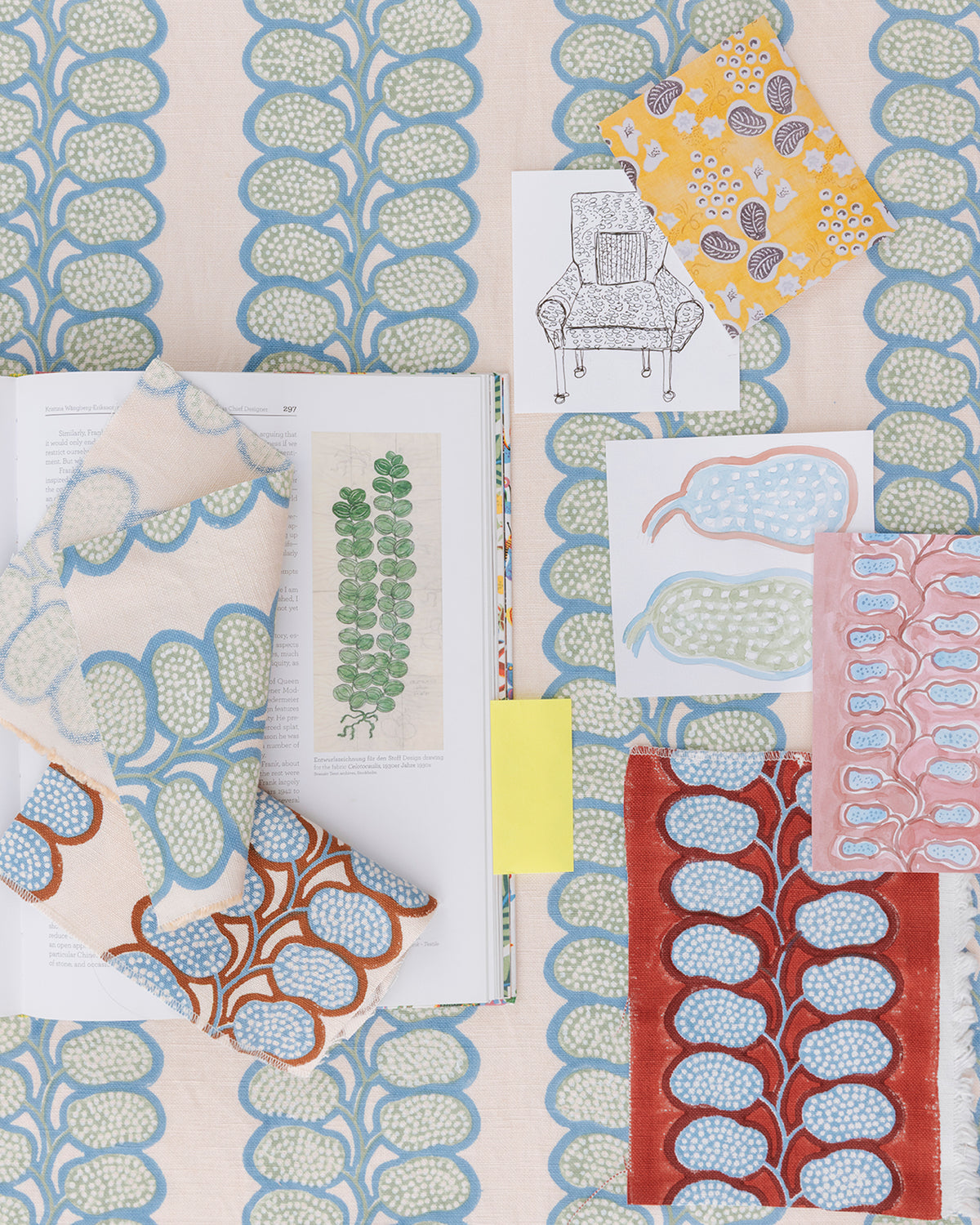 Beanstalk Fabric | Mint
