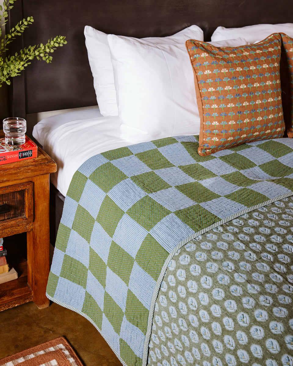 Bingo Quilt | Olive