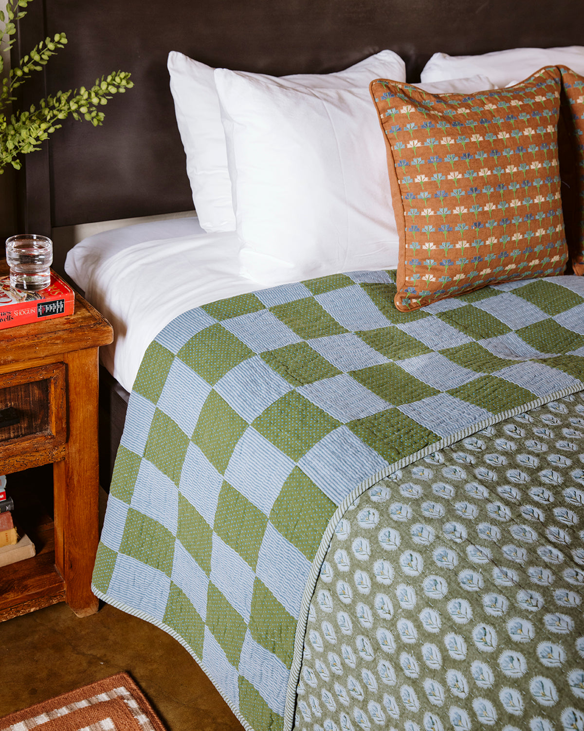 Cornflower Pillow | Chestnut