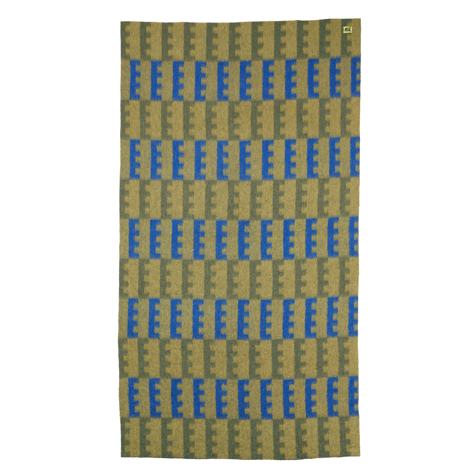 Blue & Green Music Throw