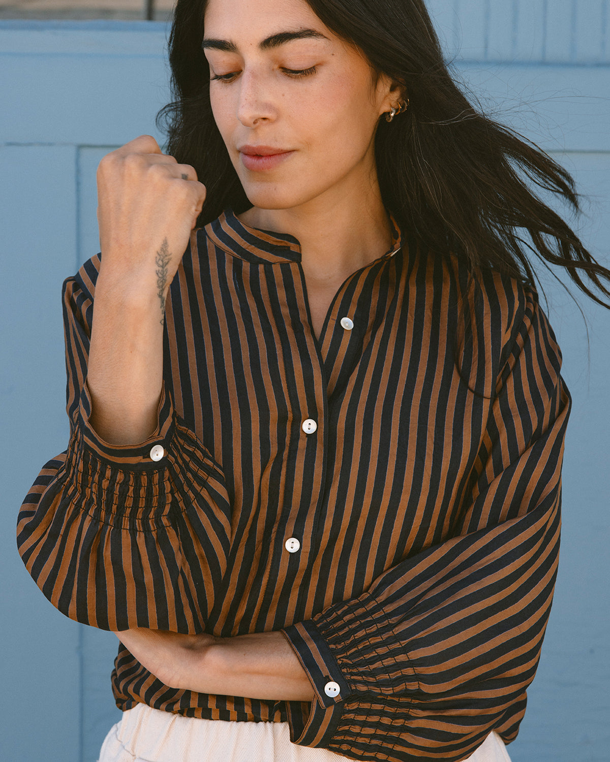 Alice Blouse | Tobacco