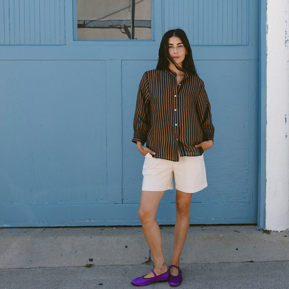 Alice Blouse | Tobacco