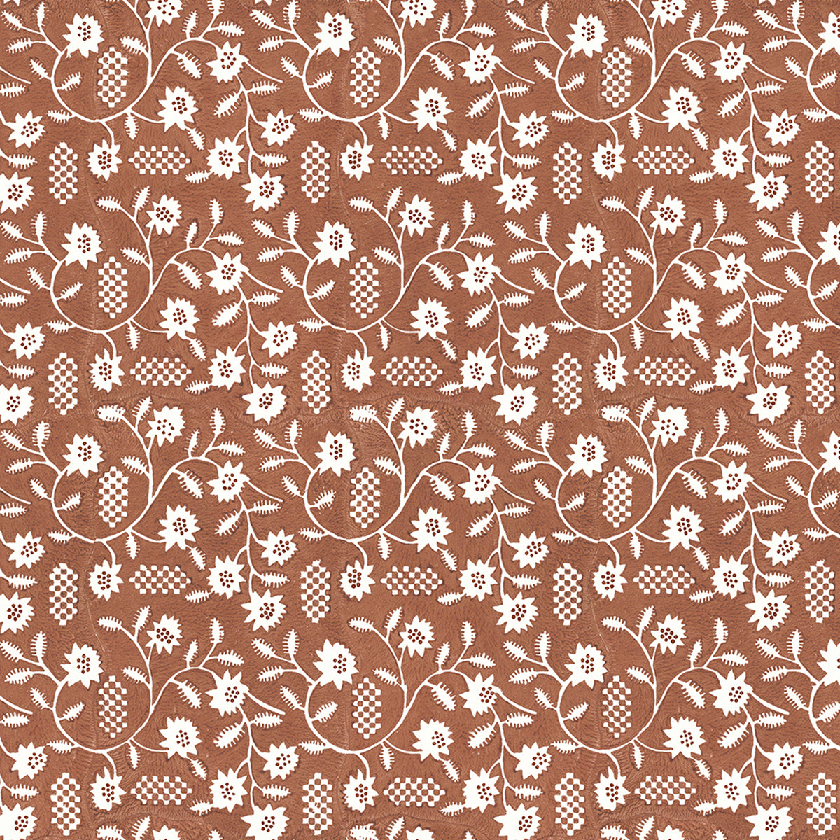 Clematis Wallpaper | Nut Brown