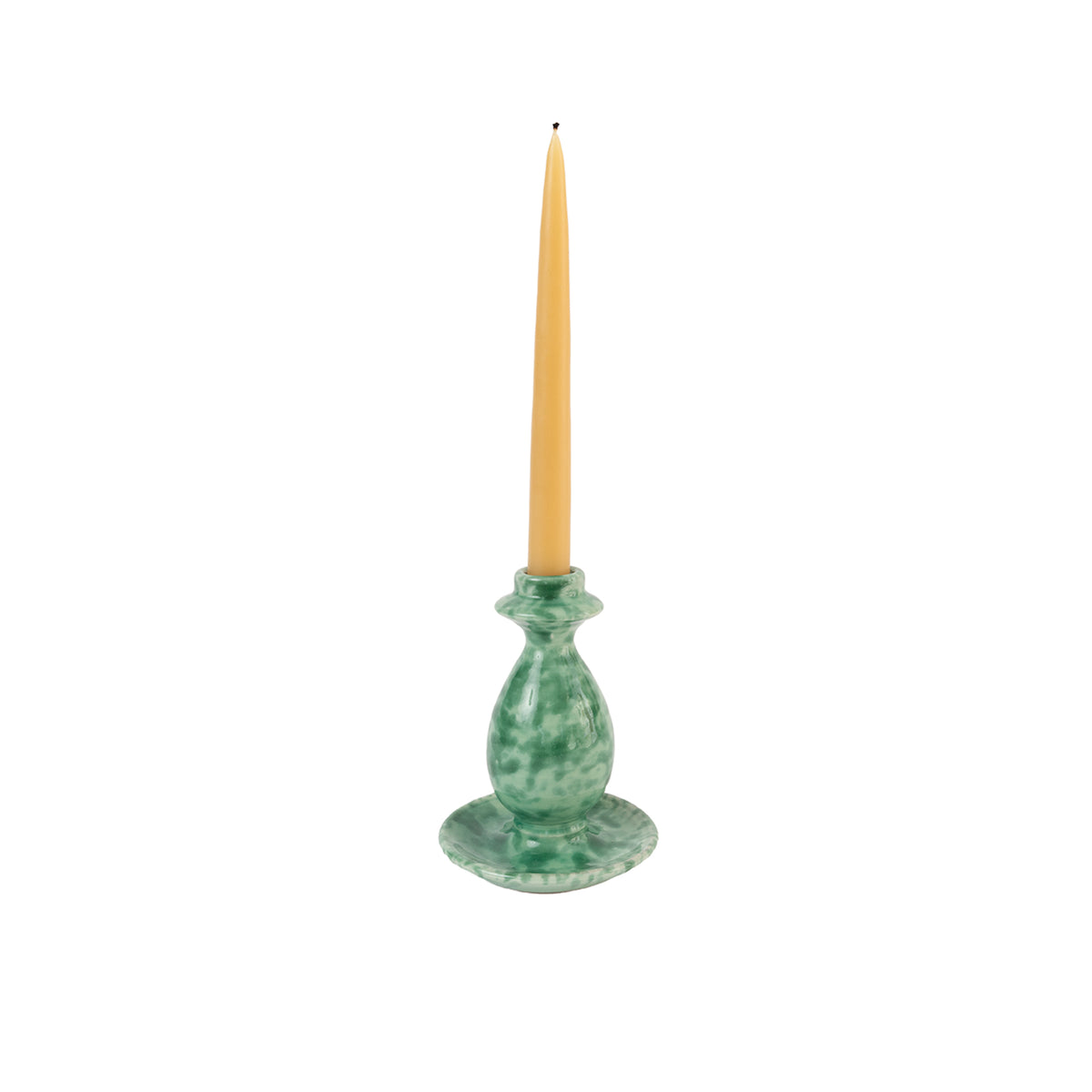 CNF Splatterware Candle Stick