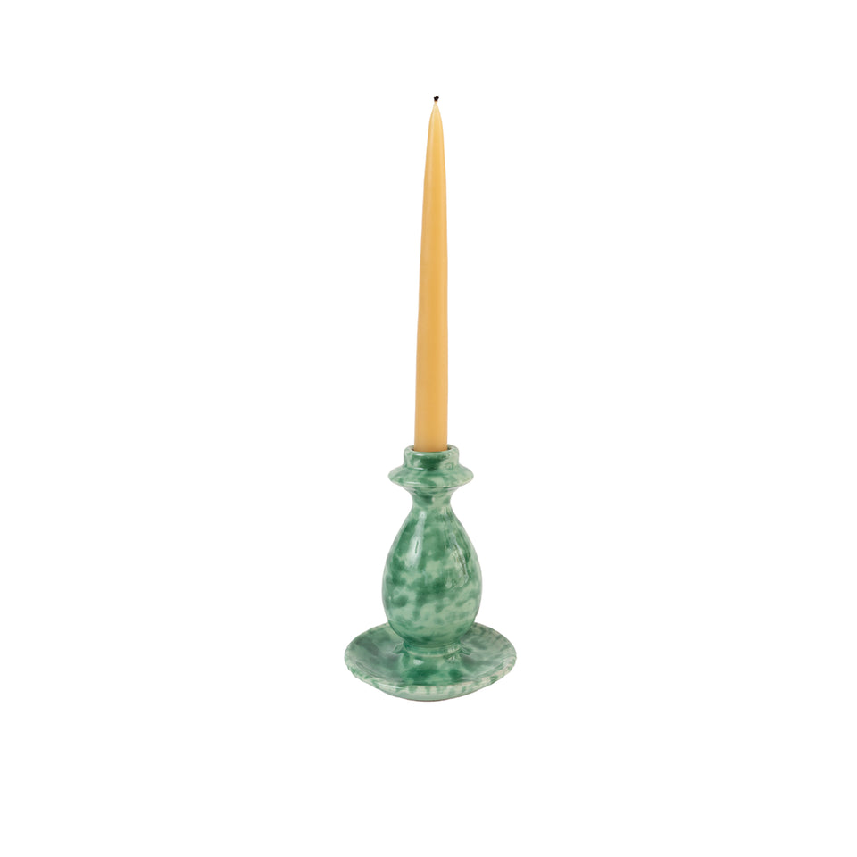 CNF Splatterware Candle Stick