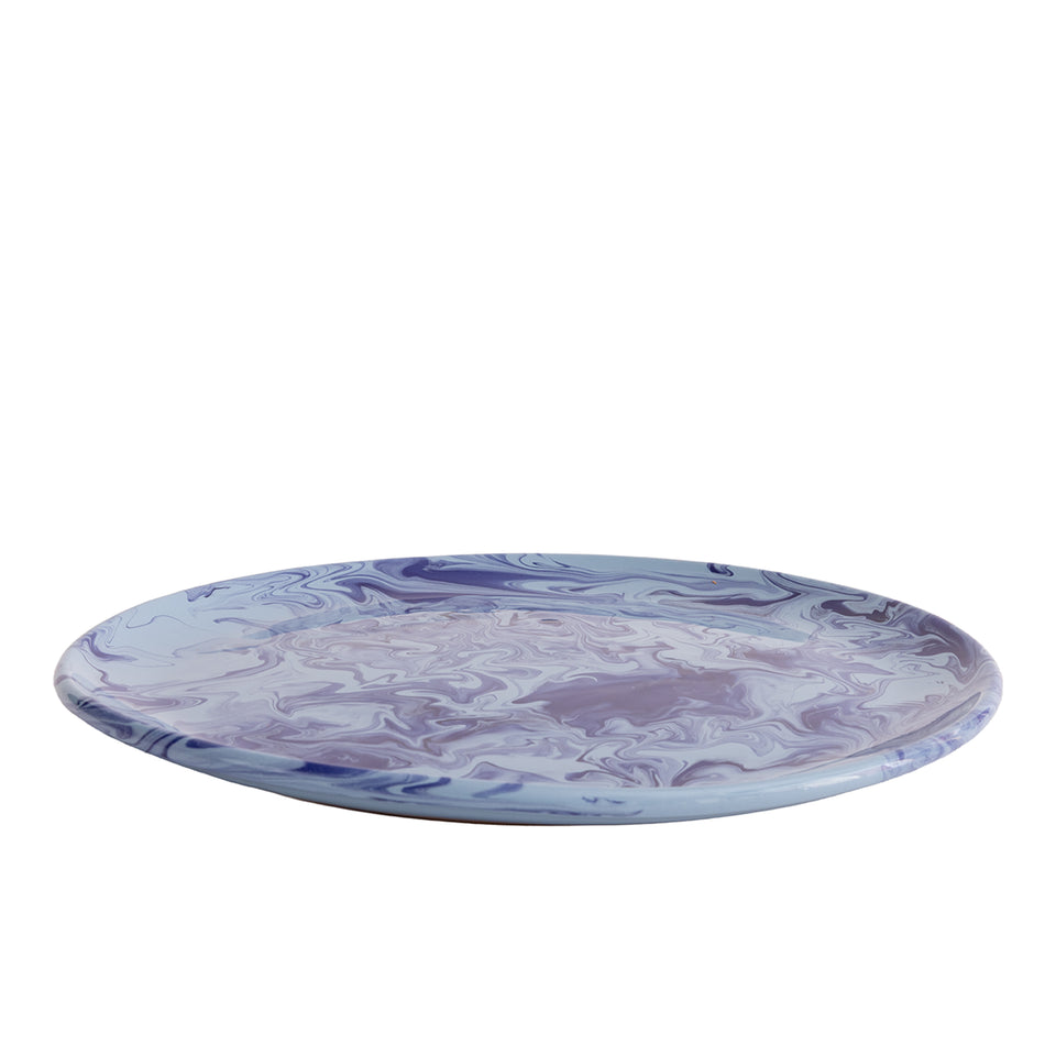 CNF Marbled Round Plate