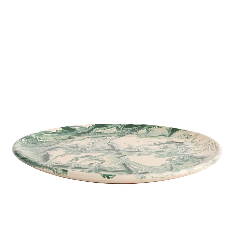 CNF Marbled Round Plate