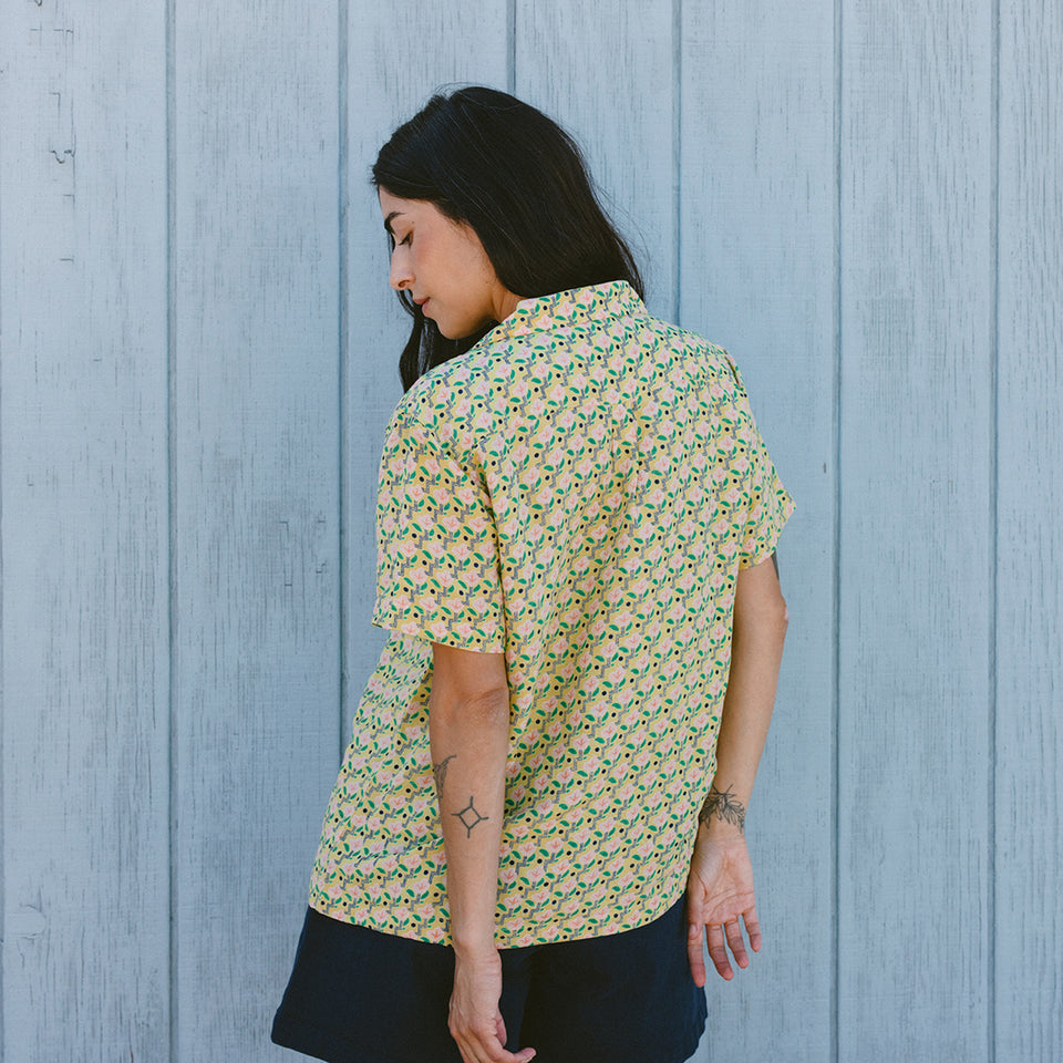 Sunday Shirt | Art Deco Floral