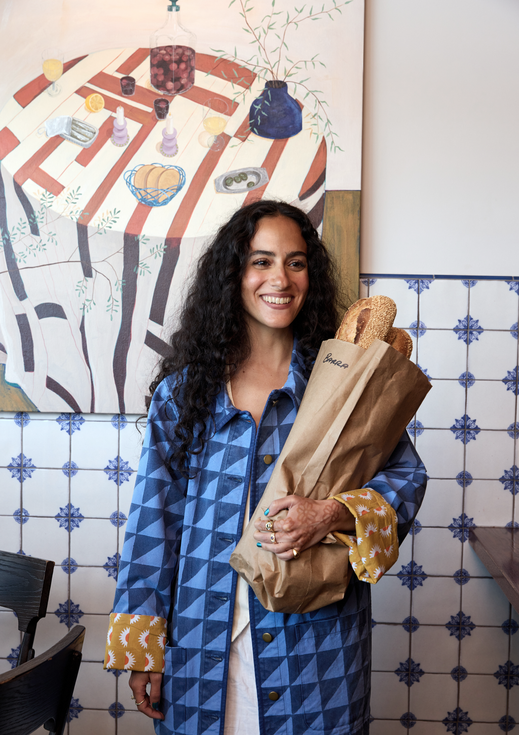 Canyon Jacket | Lapis Check – Block Shop