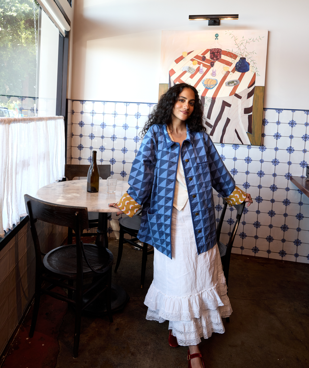 Canyon Jacket | Lapis Check – Block Shop