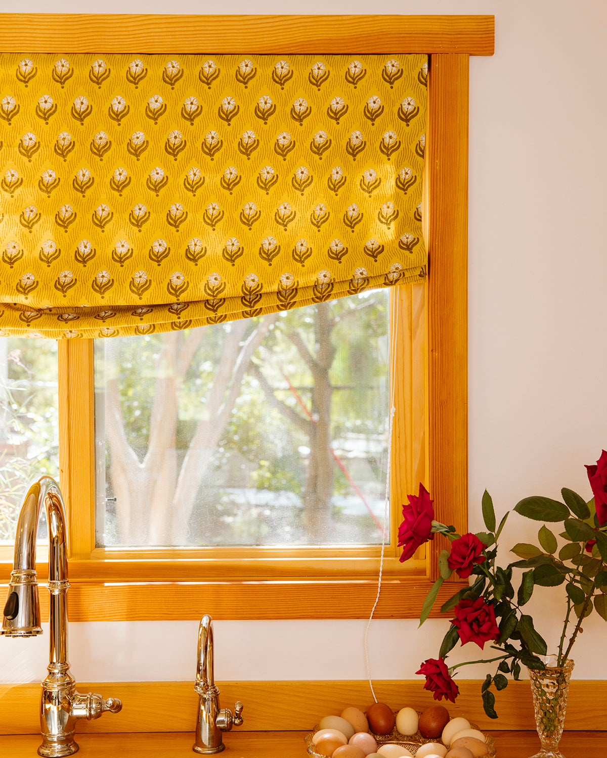 Carnations Fabric