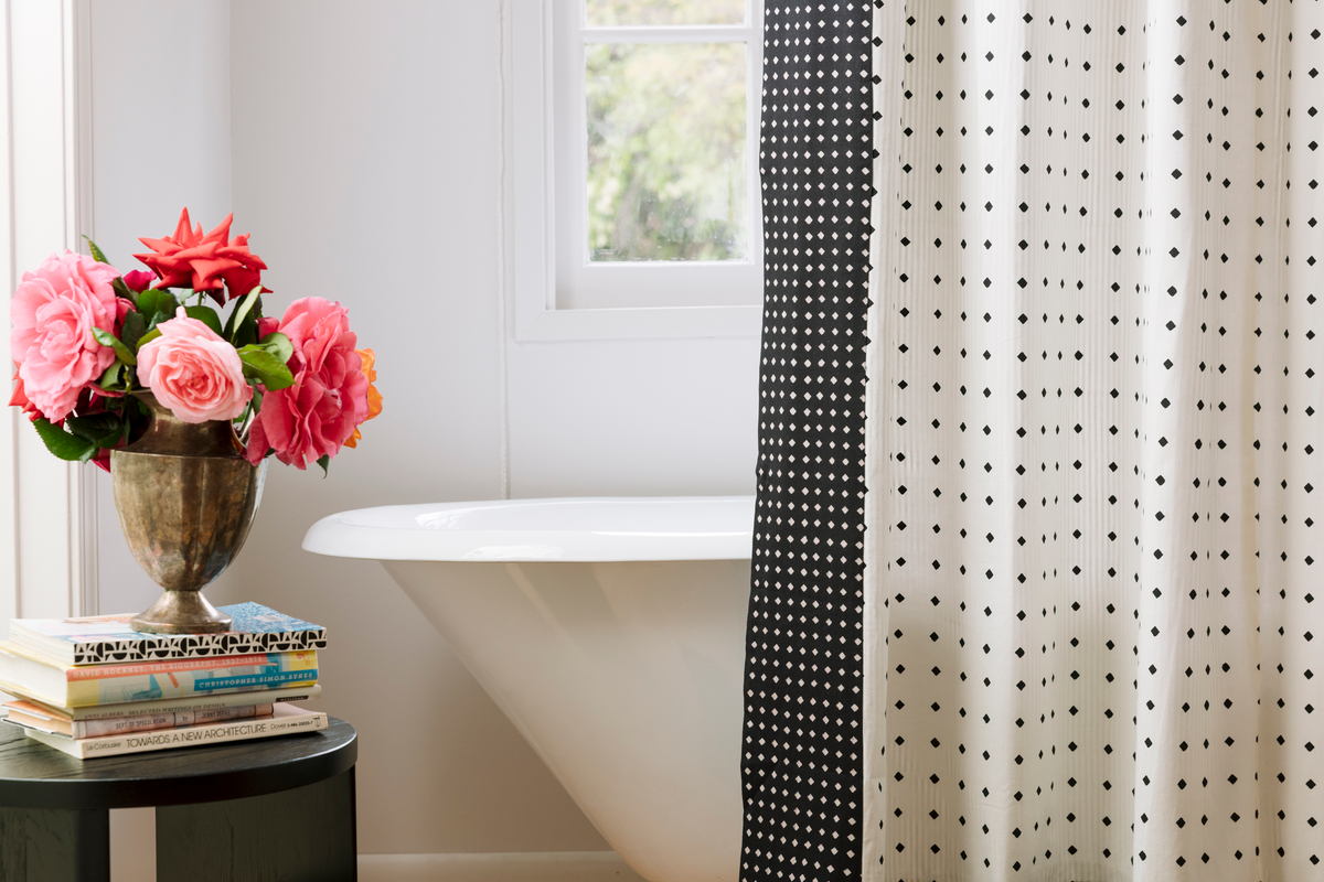 Diamond Shower Curtain