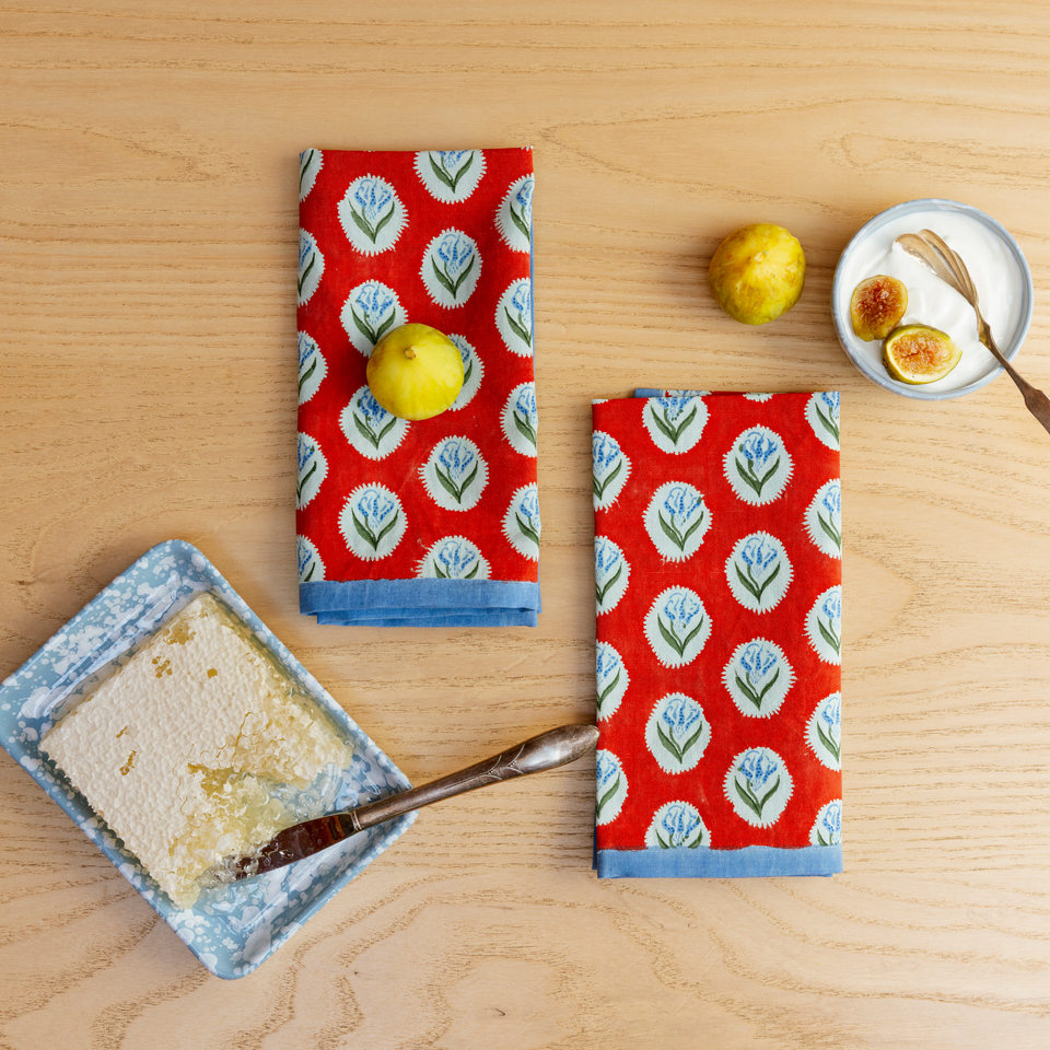 CNF Splatterware Butter Dish