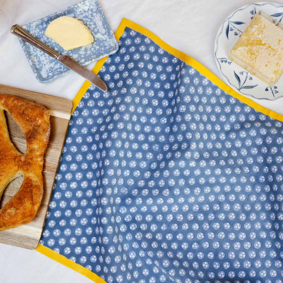 CNF Splatterware Butter Dish